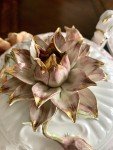 Vintage 1940s Floral Capodimonte Soup Tureen