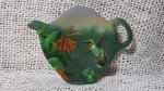 Italian Hummingbird Melamine Tea Bag Holder