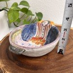 Italian Figural Lady Candy Bowl