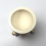 Hand-Painted Vintage Santa Egg Cup from Italy