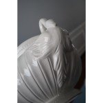 Elegant Italian Ivory White Swan Soup Tureen