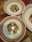 Italian Made 5 Piece Pasta Dinnerware Set