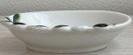 Italian Hand-Painted Olive Design Serving Dish