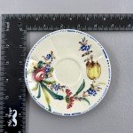 Italian Vintage Floral Teacup and Saucer Set