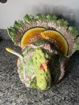 Vintage Italian Majolica Cabbage Soup Tureen