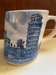 Italian Ceramic Leaning Tower of Pisa Coffee Mug