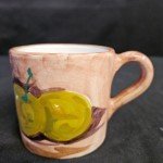 Hand-Painted Italian Pottery Mug Set of 3