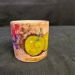 Hand-Painted Italian Pottery Mug Set of 3