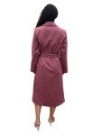 Classic Wool and Cashmere Women's Dressing Gown