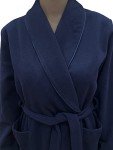 Italian Wool and Cashmere Women's Dressing Gown - Vittoria
