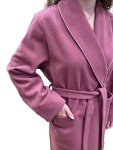 Classic Wool and Cashmere Women's Dressing Gown