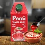Pomì Tomato Sauce - Made from 100% Fresh Italian Tomatoes - 17.64oz Carton (Pack of 12)