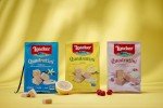 Loacker Quadratini Spring Variety Pack Wafer Cookies LARGE - 30% Less Sugar - Premium Crispy Bite Size Wafers with Cream Filling - Resealable Pack - NON-GMO - Mix of Lemon, Vanilla, and Raspberry - LARGE Snack Bag, 250g/8.82oz, Multipack of 6
