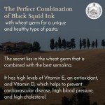 Morelli Squid Ink Pasta Linguine- Organic Italian Pasta - Black Pasta Noodles - Durum Wheat Semolina - Nero Di Seppia Made in Italy - 8.8oz / 250g (pack of 2)