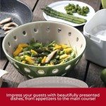 Guzzini Le Murrine 4.7" Bowl Set - Moss Green & Sand - Mixing Bowl