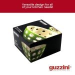Guzzini Le Murrine 4.7" Bowl Set - Moss Green & Sand - Mixing Bowl
