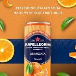 Sanpellegrino Aranciata Sparkling Orange Drink, 6 Count (4-Pack)
