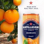 Sanpellegrino Aranciata Sparkling Orange Drink, 6 Count (4-Pack)