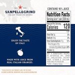 Sanpellegrino Aranciata Sparkling Orange Drink, 6 Count (4-Pack)