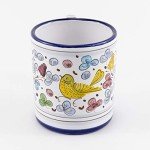 Handmade Italian Ceramic Arabesco Classico Mug - 8.5 oz