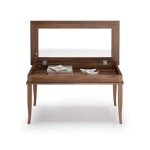 Mobili Fiver Classico Coffee Table in Walnut, Italian-made