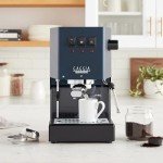 Gaggia RI9380/50 Classic Evo Pro Espresso Machine, Classic Blue, Small