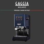 Gaggia RI9380/50 Classic Evo Pro Espresso Machine, Classic Blue, Small