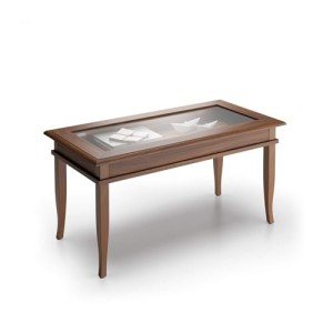Mobili Fiver Classico Coffee Table in Walnut, Italian-made