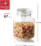 Bormioli Rocco Fido Glass Canning Jar - Italian Made