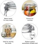 Bormioli Rocco Fido Glass Canning Jar - Italian Made