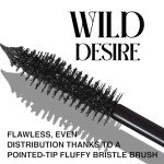 Italian Made Black Volumizing Mascara - Wild Desire