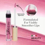 Italian Made Pink Long-Lasting Moisturizing Lip Gloss