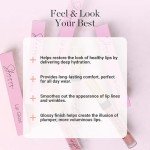 Italian Made Pink Long-Lasting Moisturizing Lip Gloss