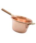 9.8 Inch Red Copper Pot for Polenta - Italian-made
