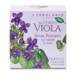 LErbolario Perfumed Soap - Accordo Viola for Unisex - 3.5 oz Soap