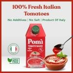 Pomì Tomato Sauce - Made from 100% Fresh Italian Tomatoes - 17.64oz Carton (Pack of 12)
