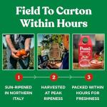 Pomì Tomato Sauce - Made from 100% Fresh Italian Tomatoes - 17.64oz Carton (Pack of 12)