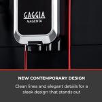 Gaggia Magenta Plus Espresso Machine, 60 ounces, Black