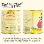 Cento Certified San Marzano Whole Peeled Plum Tomatoes, 28 Ounce , Pack Of 6