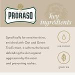 Proraso Pre-Shave Conditioning Cream for Men, Sensitive Skin Formula with Oatmeal and Green Tea, 3.6 Ounce (Pack of 1)