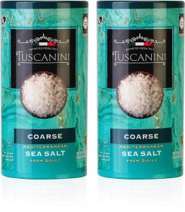 Tuscanini Coarse Mediterranean Sea Salt, 2 Pack