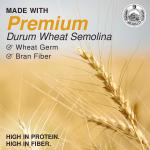 Morelli High Fiber Mafaldine Pasta from Italy