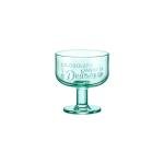 Bormioli Rocco Graphica Dessert Cup Set, Federal Green