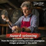 Giuseppe Giusti Historical Collection of 5 Italian Balsamic Vinegars with Wood Gift Box Made in Modena, Italy - Award-Winning, Aged, Gourmet Vinegar - 100 ml Bottles