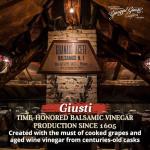 Giuseppe Giusti Historical Collection of 5 Italian Balsamic Vinegars with Wood Gift Box Made in Modena, Italy - Award-Winning, Aged, Gourmet Vinegar - 100 ml Bottles