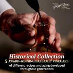 Giuseppe Giusti Scrigno Italian Balsamic Vinegar with Condiments Aged in Oak, Gourmet Aged Historical Collection and Premium Balsamic Vinegars Wooden Gift Collection From Modena, Italy