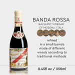 Giusti Giuseppe Modena Balsamic Vinegar, 5 Gold Medals "Banda Rossa" Champagnotta In a Gift Box, from Modena Italy, 8.45 fl oz (250ml)