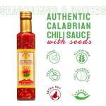 Calabrian Hot Sauce with Real Ingredients, 250ml