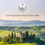 Morelli Pappardelle Pasta Noodles - Organic Pasta With Wheat Germ - Imported Pasta from Italy, Pappardelle Noodles Pasta, Wide Noodles, 17.6oz (500g) - Pack of 2