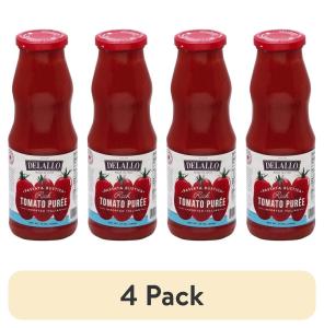 DeLallo Passata Tomato Purée, 4-Pack, Gluten-Free